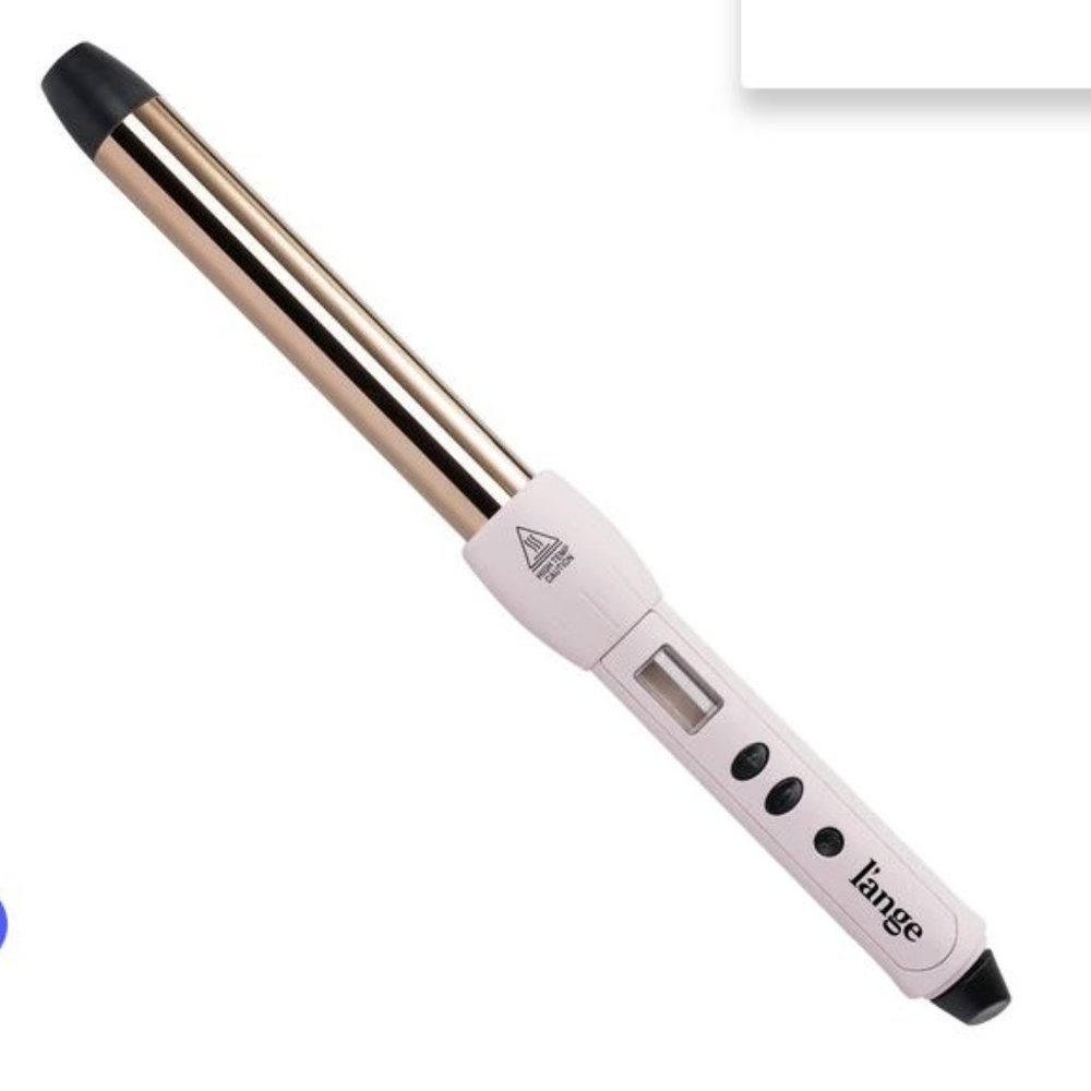 NEW L'Ange Lustre Blush Digital Curling Wand
